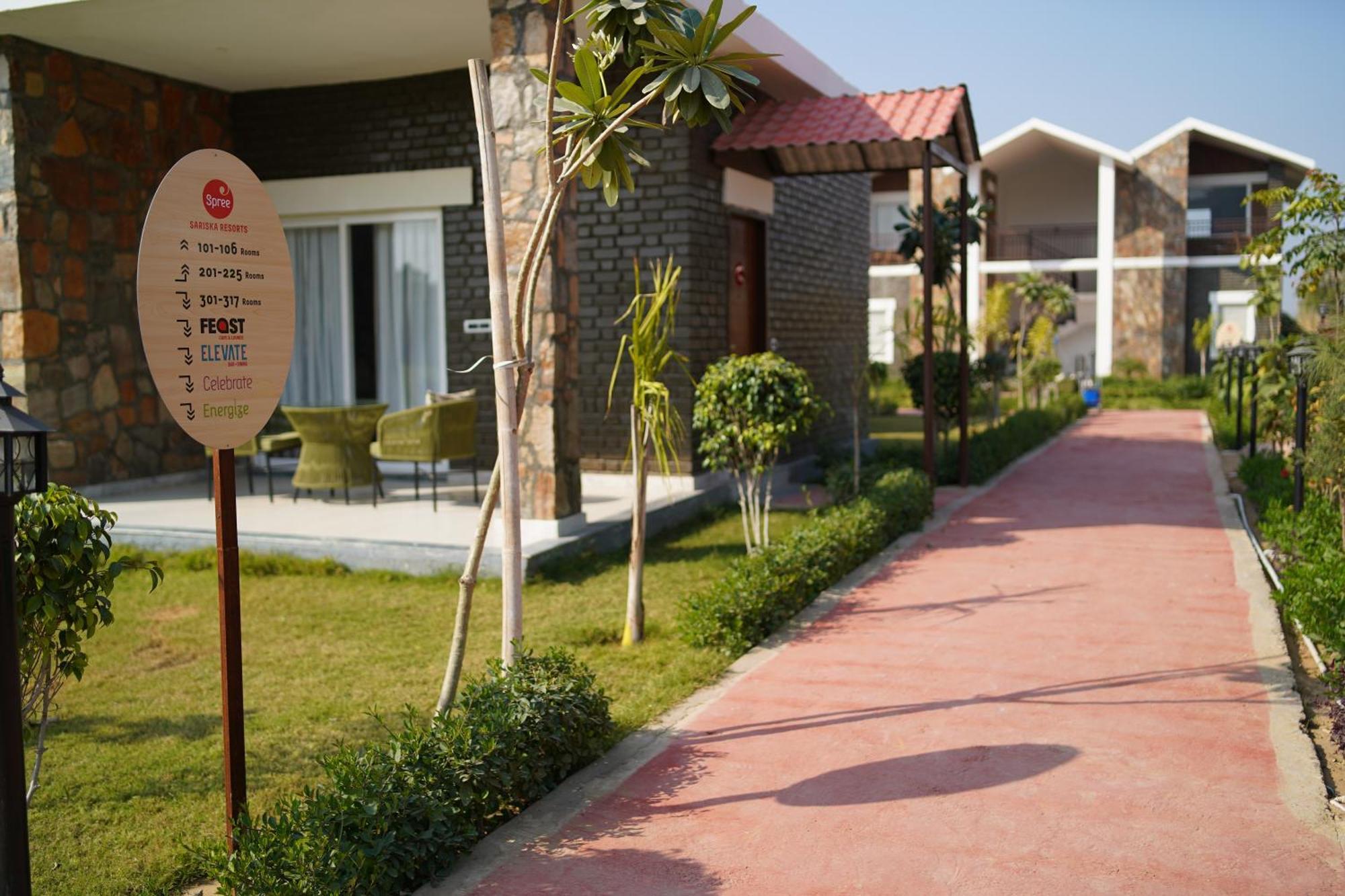 Spree Resort Sariska Thana Ghazi Eksteriør billede